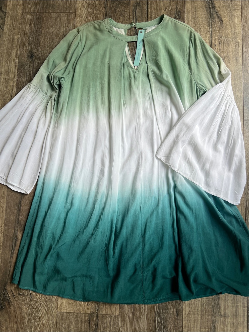 She + Sky Tie Dyed Dress